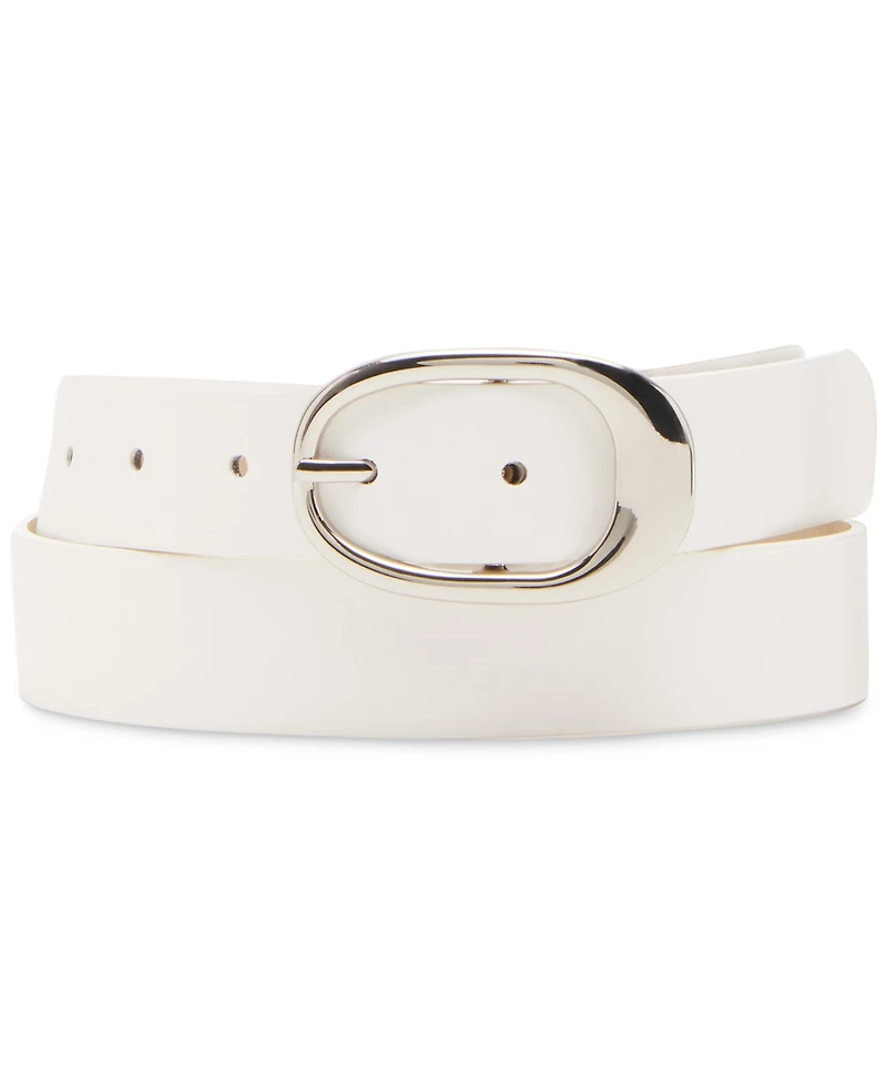 Steve Madden 2-Pc. Multi-Keeper Faux-Leather Belt Set