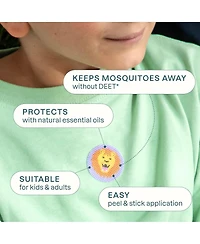 Cliganic Mosquito Repellent Patches - Animal - 180 Count