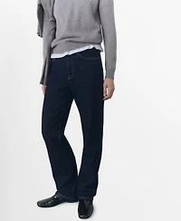 Mango Women's Matilda Rinse Wash Straight Jeans