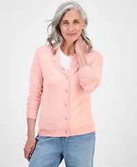 Style Co Womens Button Up Cardigan Pxs 4x Created For Macys