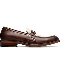 Stacy Adams Men's Prichard Moc Toe Penny Slip On Loafer
