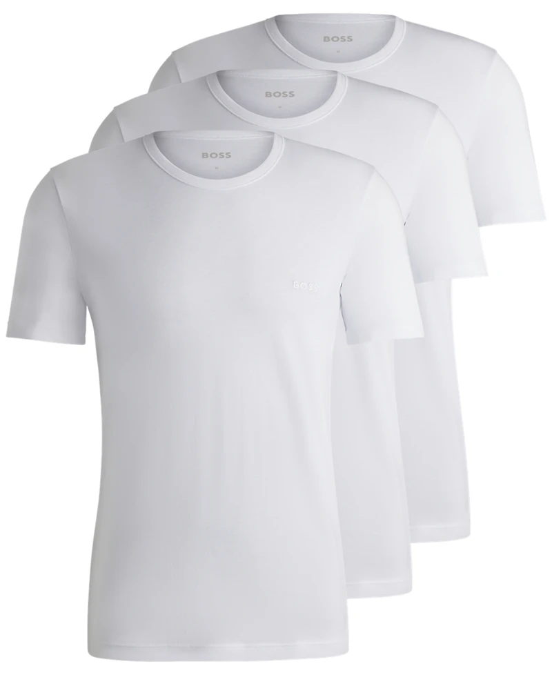 Boss by Hugo Boss Men's 3-Pack Classic Solid T-Shirts