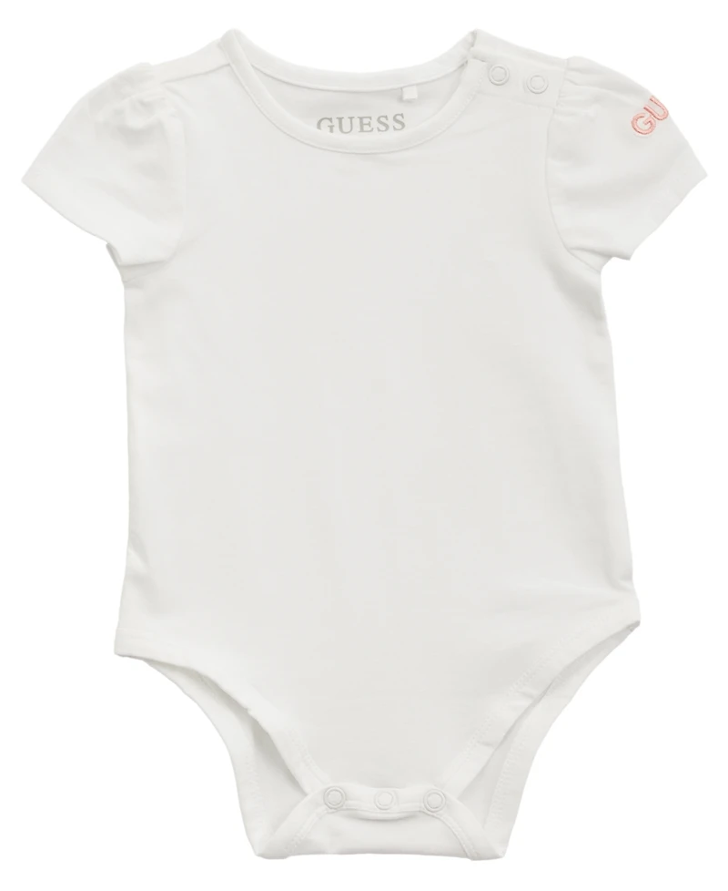 Guess Baby Girl 2-Piece Jersey Bodysuit and Denim Skirtall