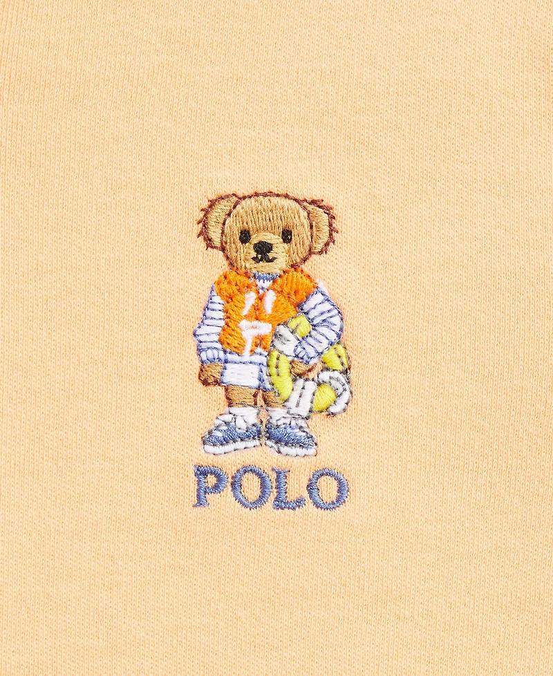 Polo Ralph Lauren Baby Boys Bear Henley Shirt & Mesh Short Set