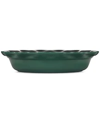 Le Creuset Stoneware Heritage Fluted 9" Pie Dish, Set of 2