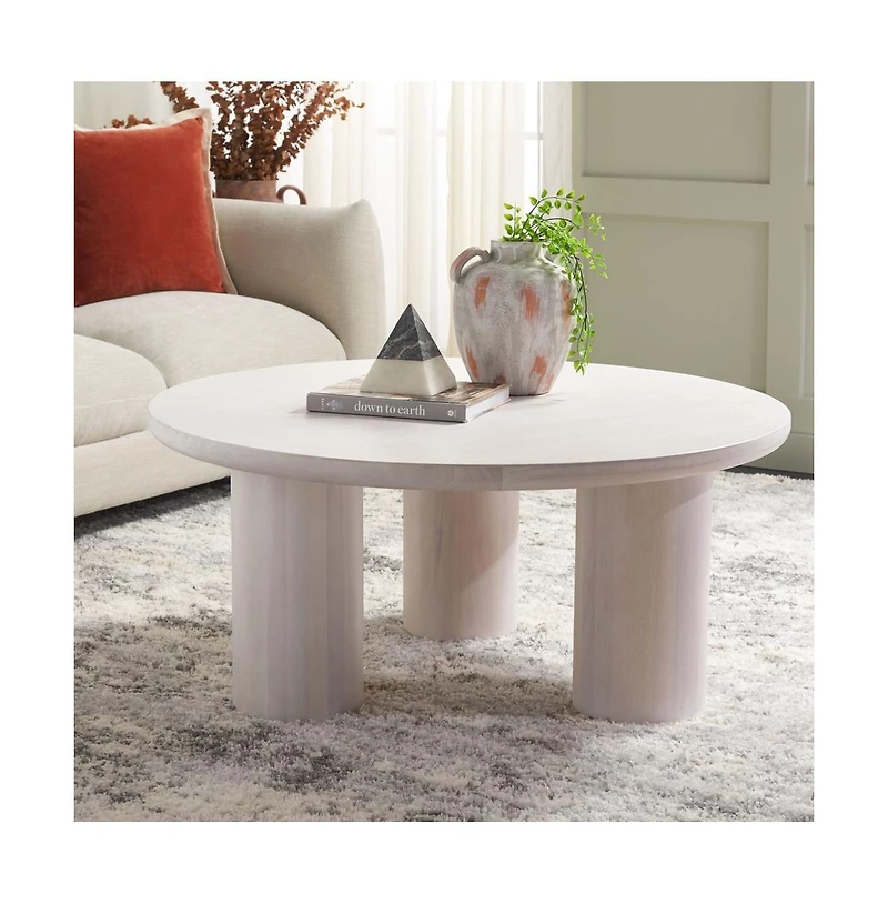 Mork 3 Leg Round Coffee Table