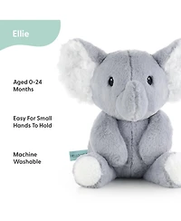 The Peanutshell Elephant, 10" Baby Stuffed Animal Plush Toy