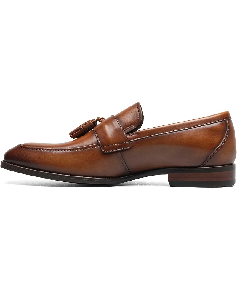 Stacy Adams Men's Keeler Moc Toe Tassel Slip On Loafer