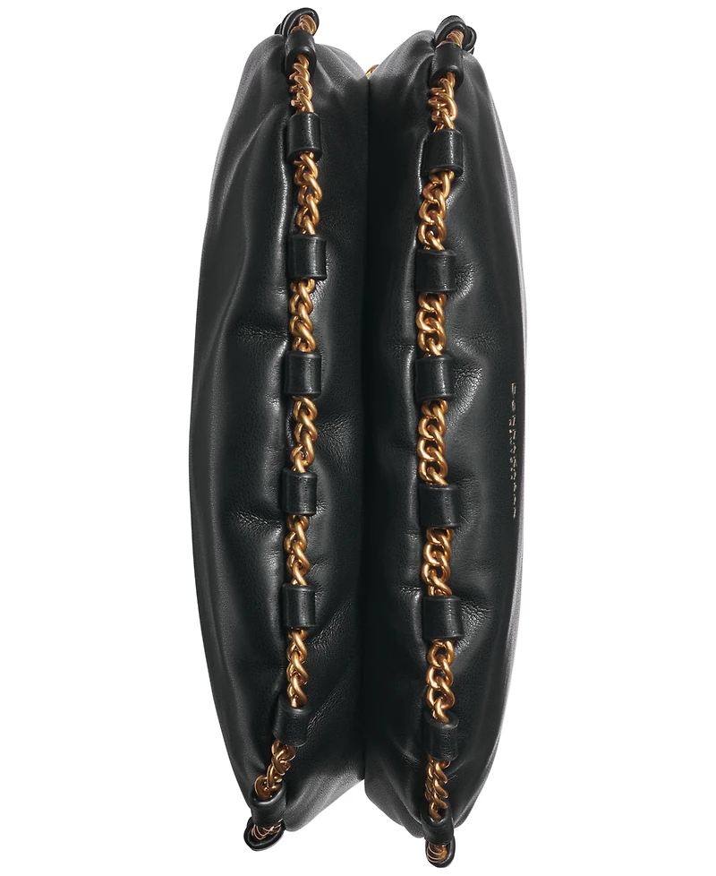 Donna Karan New York Batiste Leather Triple Compartment Crossbody