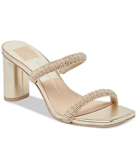 Dolce Vita Women's Nolah Beaded Block-Heel Dress Sandals