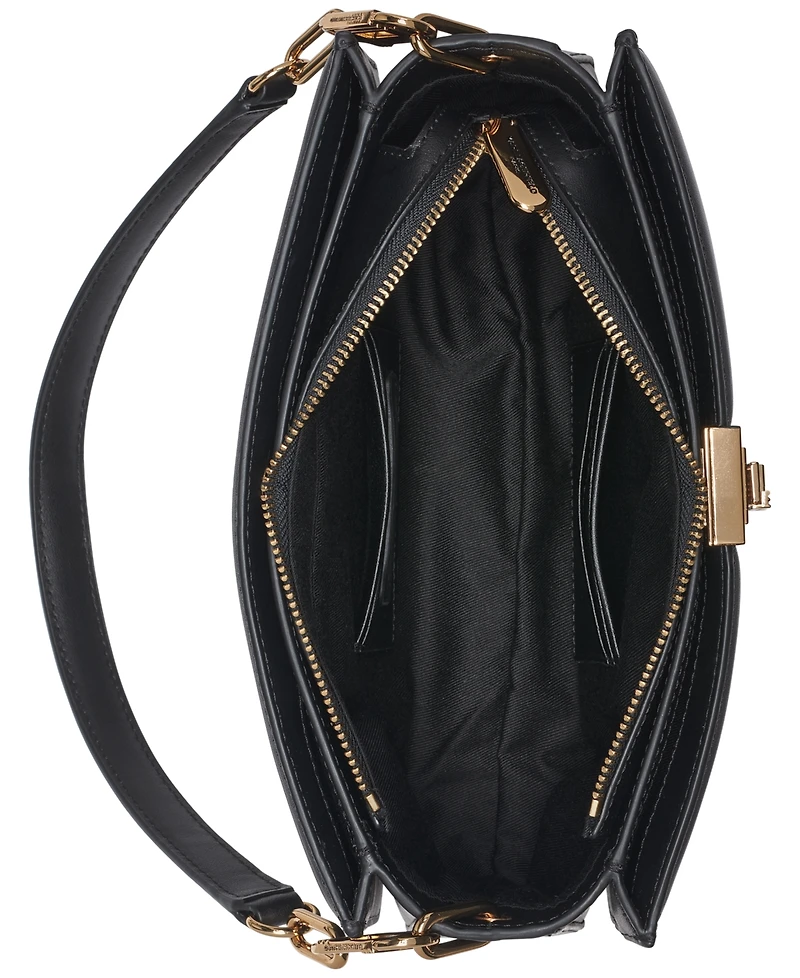 Karl Lagerfeld Paris Ivette Leather Shoulder