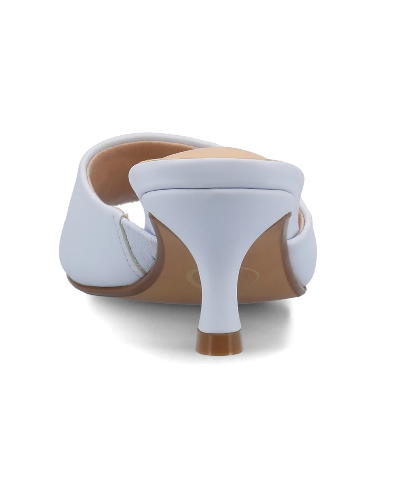 Journee Collection Women's Jeylah Kitten Heel Dress Sandals