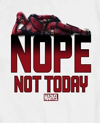 Airwaves Men's Deadpool Nope Not Today Short Sleeve T-Shirt