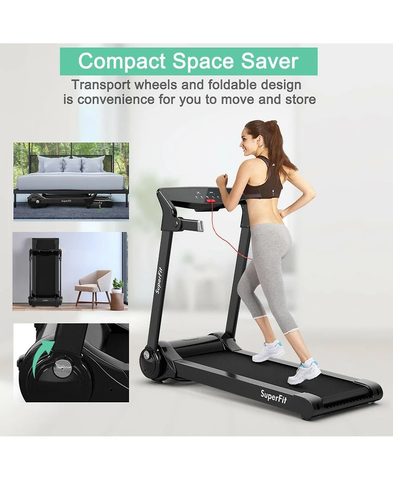 3HP Folding Electric Treadmill Running Machine