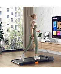 Under Desk Walking Pad Treadmill for Home/Office with Watch-Like Remote Control