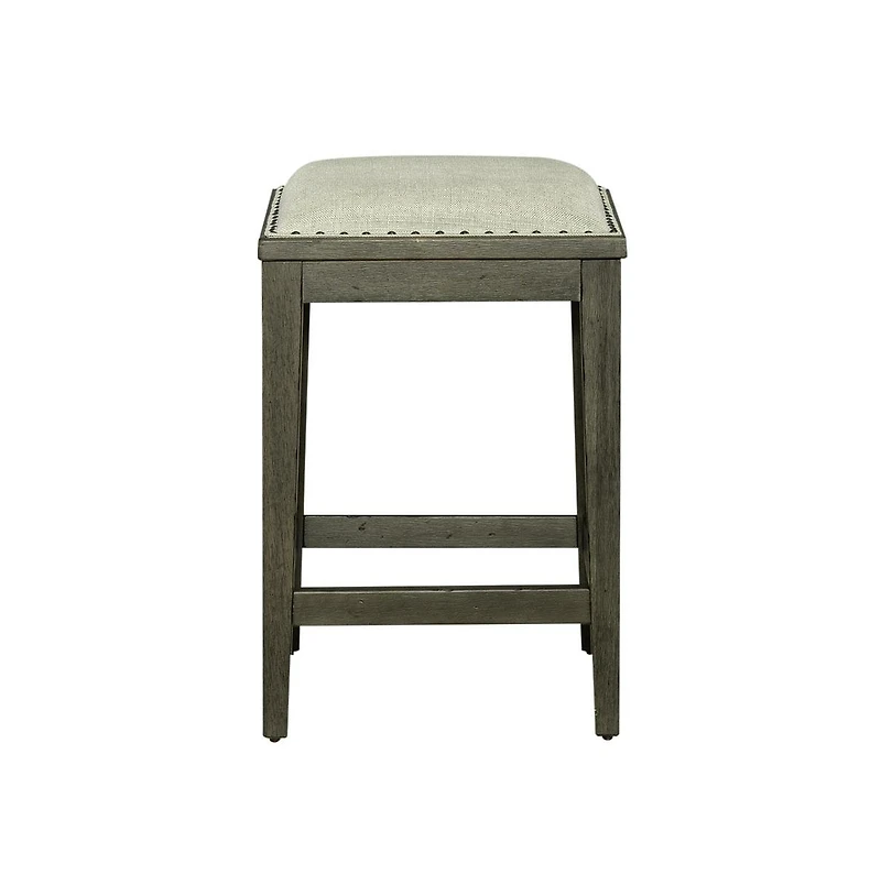 Liberty Furniture Americana Farmhouse Upholstered Console Stool