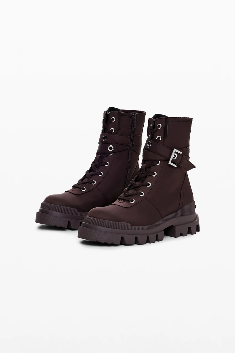 Desigual Women's Combat boot