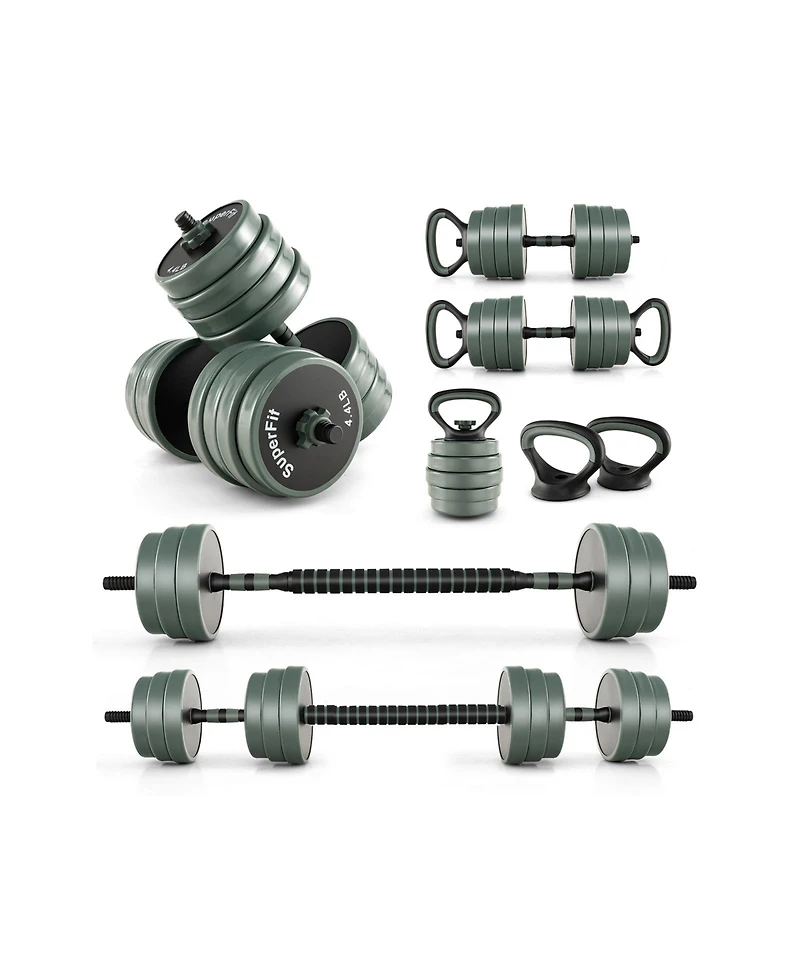 4 in 1 Adjustable Weight Dumbbell Set
