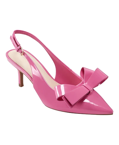 Marc Fisher Women's Allon Bow Slingback Pumps