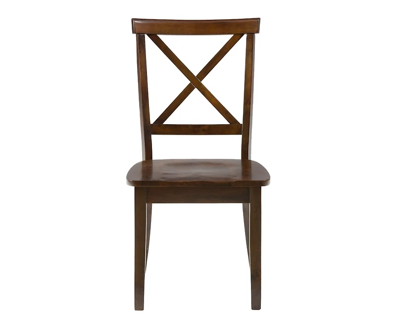 Richmond Cherry X Back Dining Chair (Set of 2)