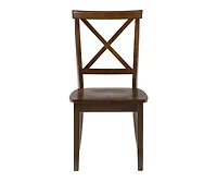 Richmond Cherry X Back Dining Chair (Set of 2)