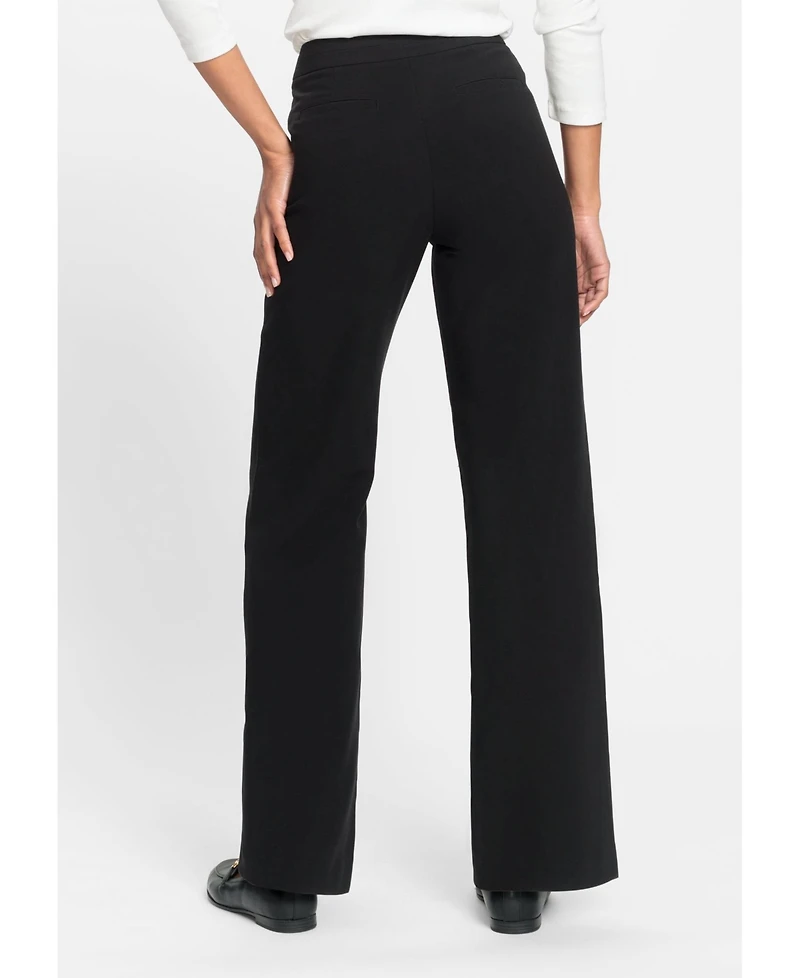Olsen Women's Dana Fit Wide Leg Trouser
