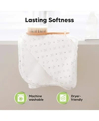 KeaBabies Luxe Baby Hooded Towel, Bath Towels, Beach Towel for Newborn, Kids