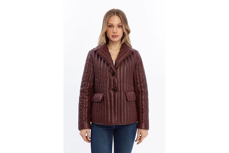 Furniq Uk Women's Leather Jacket
