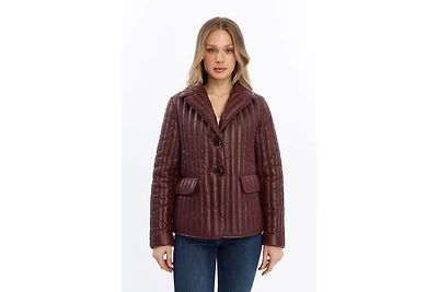 Furniq Uk Women's Leather Jacket