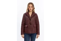 Furniq Uk Women's Leather Jacket
