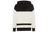 Olsen Women's Block Striped Sweater Hoodie