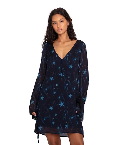 Belle & Bloom Women's Star Eyes Mini Dress
