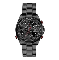 Invicta Men's 47820 Aviator Quartz Multifunction Black Dial Watch