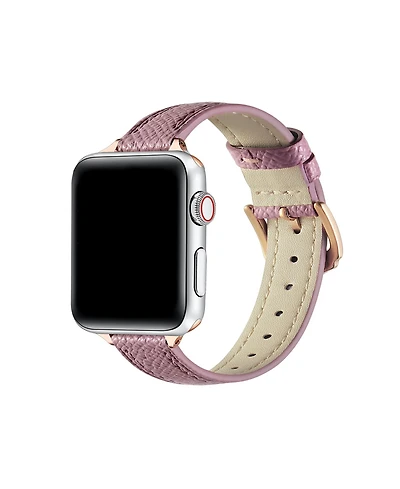 Posh Tech Cleo Skinny Leather Band for Apple Watch