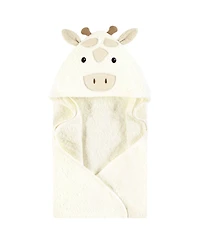 Hudson Baby Unisex Animal Hooded Bath Towel Duo (Cotton-Polyester Blend)