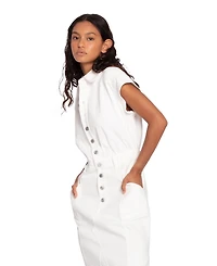 Belle & Bloom Sundown Denim Midi Shirt Dress