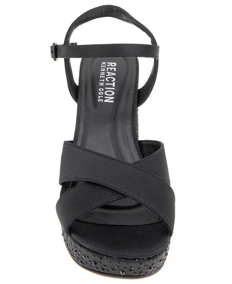 Kenneth Cole Reaction Women's Reeva Silk Platform Sandals