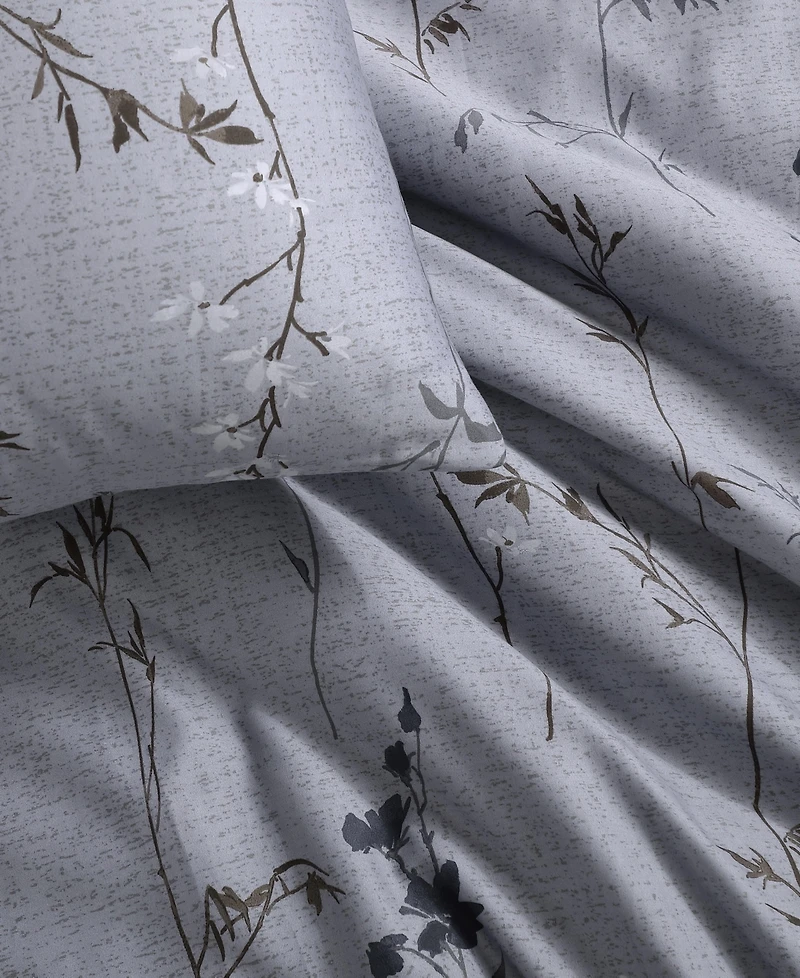 Calvin Klein Wildflower Cotton Sateen 3-Pc. Duvet Cover Set