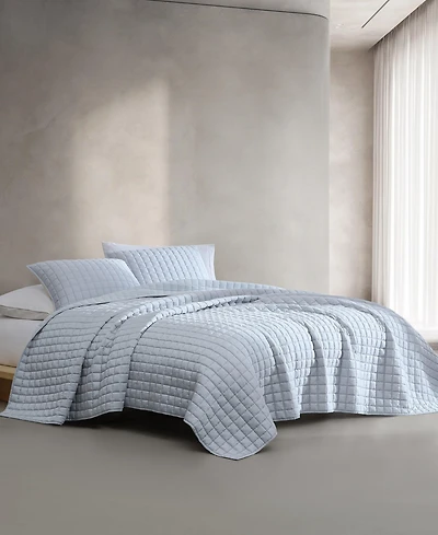 Calvin Klein Tencel Solid Reversible 3-Pc. Quilt Set, King