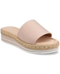 Journee Collection Women's Rosey Espadrille Platform Wedge Sandals