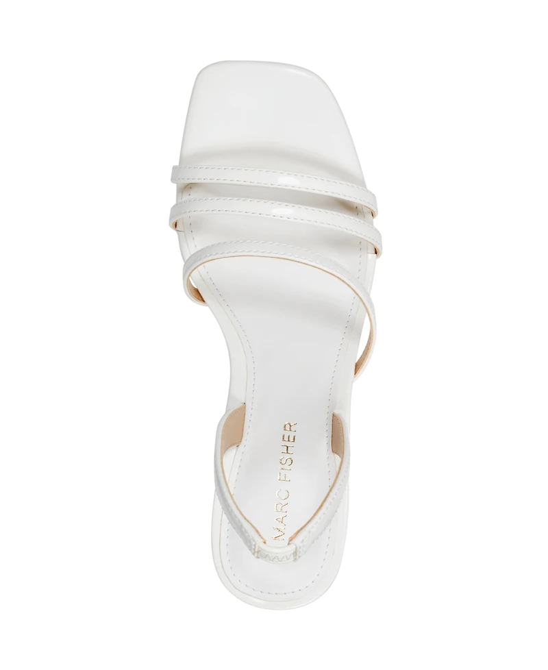 Marc Fisher Women's Nalina Strappy Slip-On Sandals