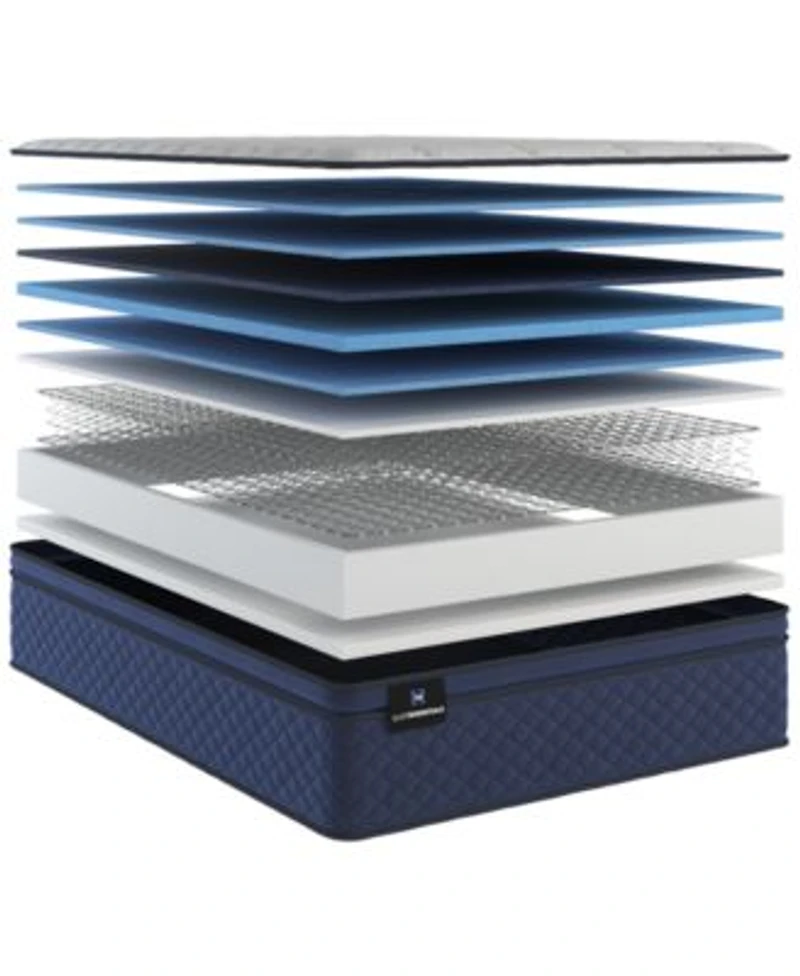 Sealy Sleep Essentials Crestview 13.75 Plush Pillow Top Mattress Collection Exclusively At Macys
