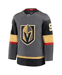 Fanatics Men's Jack Eichel Gray Vegas Golden Knights Alternate Premium Jersey