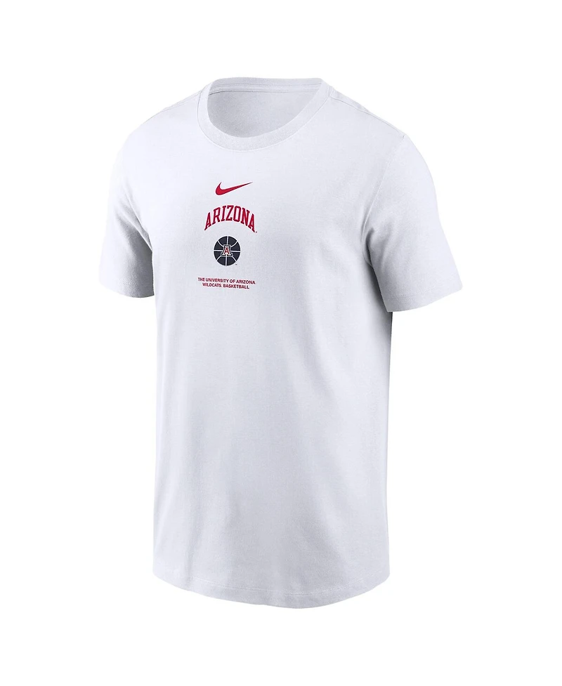 Nike Men's White Arizona Wildcats On-Court Basketball T-Shirt