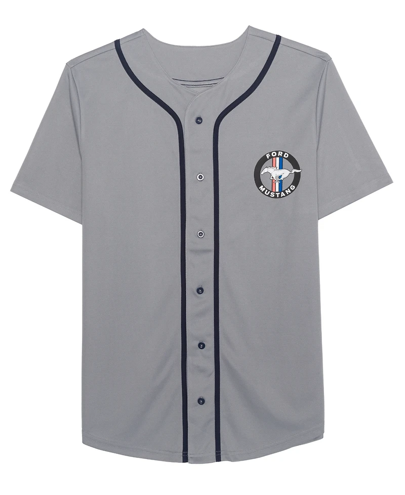 Hybrid Men's Ford Mustang Baseball Jersey Shirt