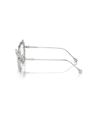 Swarovski Women's Blue Light Glasses with Crystals clip-on, SK7011
