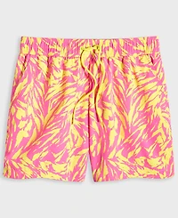 Mode of One Men's Tiger Skin Regular-Fit Printed Swim Trunks, Exclusively at Macy's
