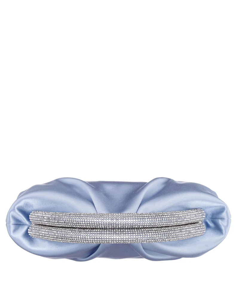 Nina Small Crystal Trim Frame Clutch