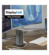 acer U301 Usb 3.0 Dock for Windows | 2 x Hdmi ports | 2 Usb 3.1 Gen 1 ports | 4 Usb 2.0 Ports | Gigabit Ethernet | Requires One Usb 3.1 Type A or Usb