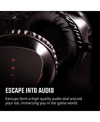 acer Nitro Gaming Headset with Flexible Omnidirectional Mic, Adjustable Headband, Black